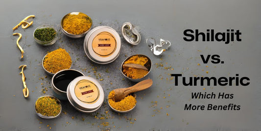 Shilajit vs. Turmeric: Which Has More Benefits